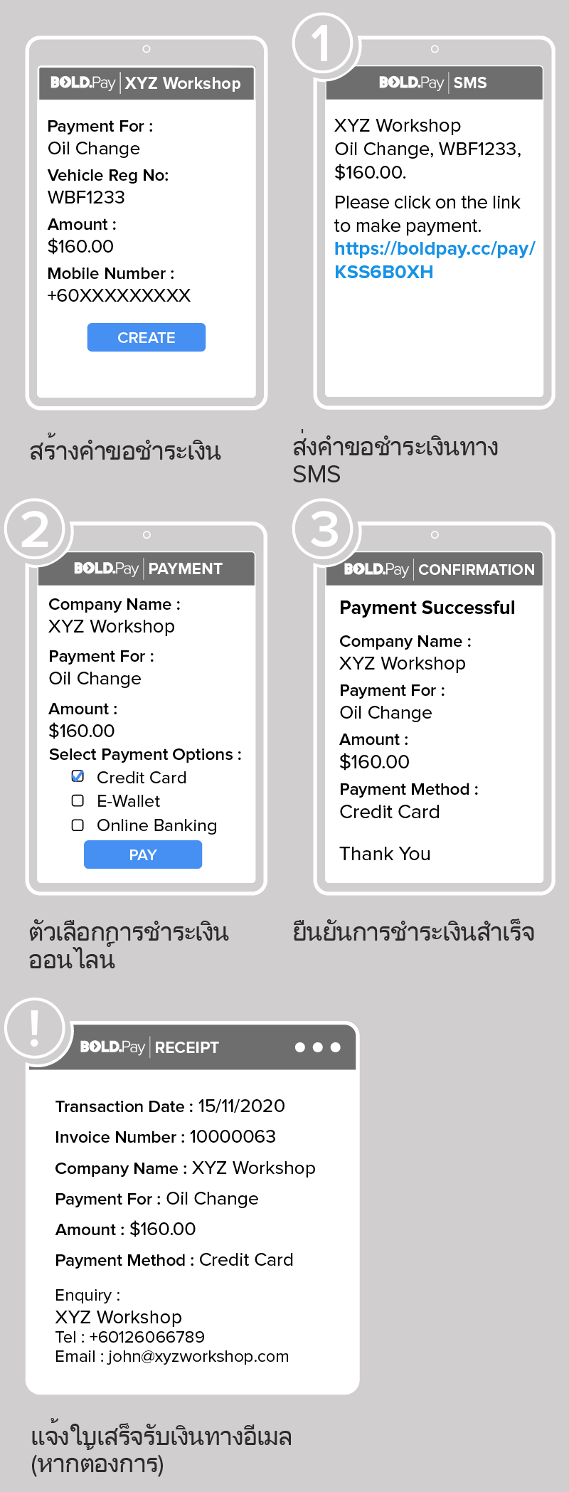 Bold.Pay Payment Link